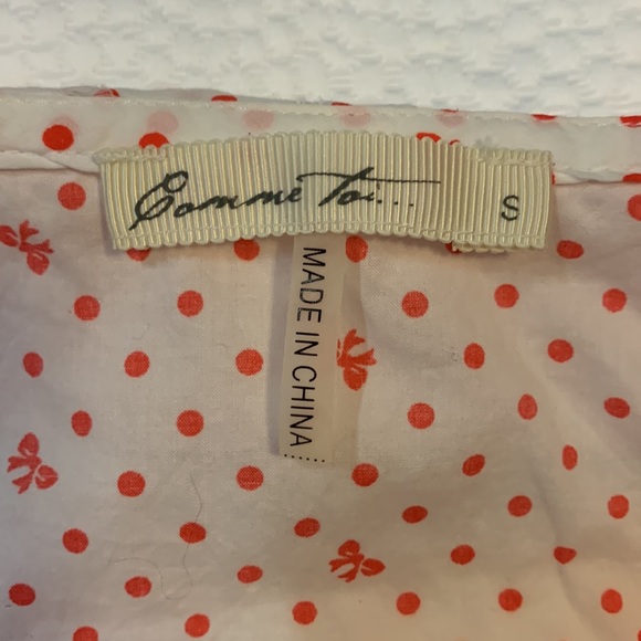 Boutique Polka Dot Sailor Top - Picture 3 of 6